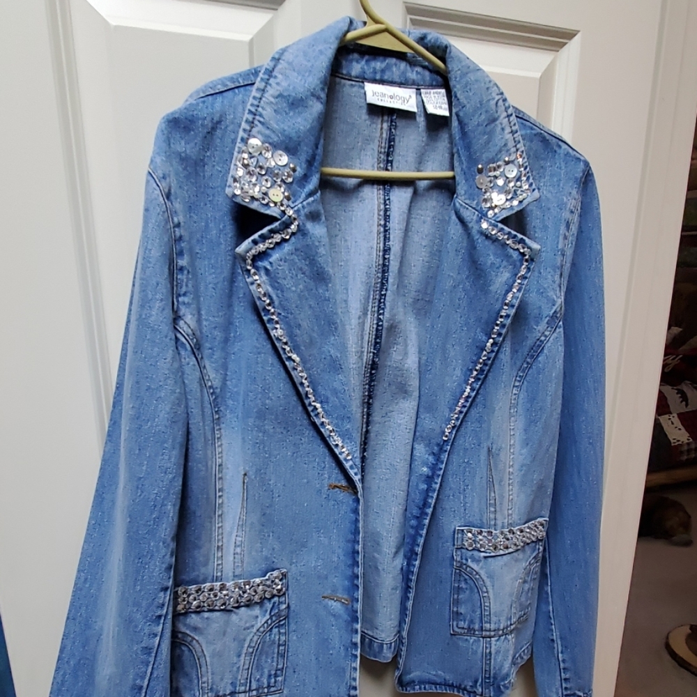 Funky jean jacket - Picture 4 of 4